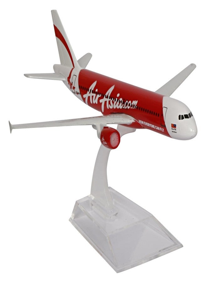 HOUSE HATCH Diecast Aeroplane Scale Model, Aircraft Model Airline, Metal Aircraft, Only for Display Size -16 Cm Multicolor (AIR Asia) - Image 2